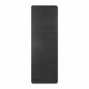 Mata do jogi i ćwiczeń HyperMotion Lotos TPE 6 mm z paskiem – 183 × 61 cm – czarna